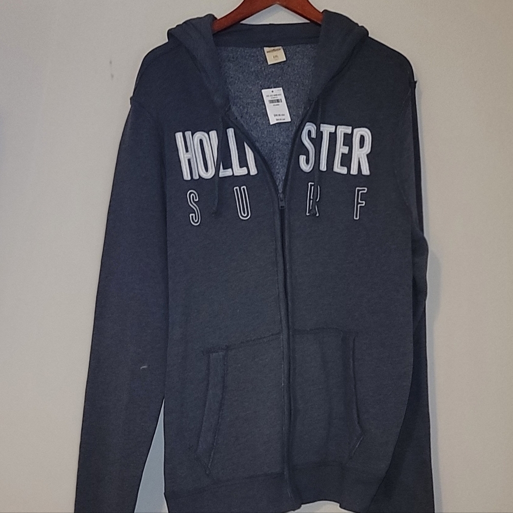 Hollister zip up hoodie